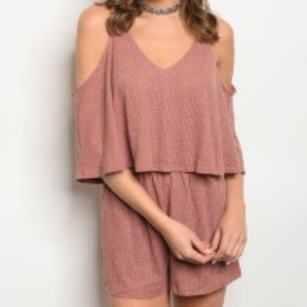 Mauve Romper